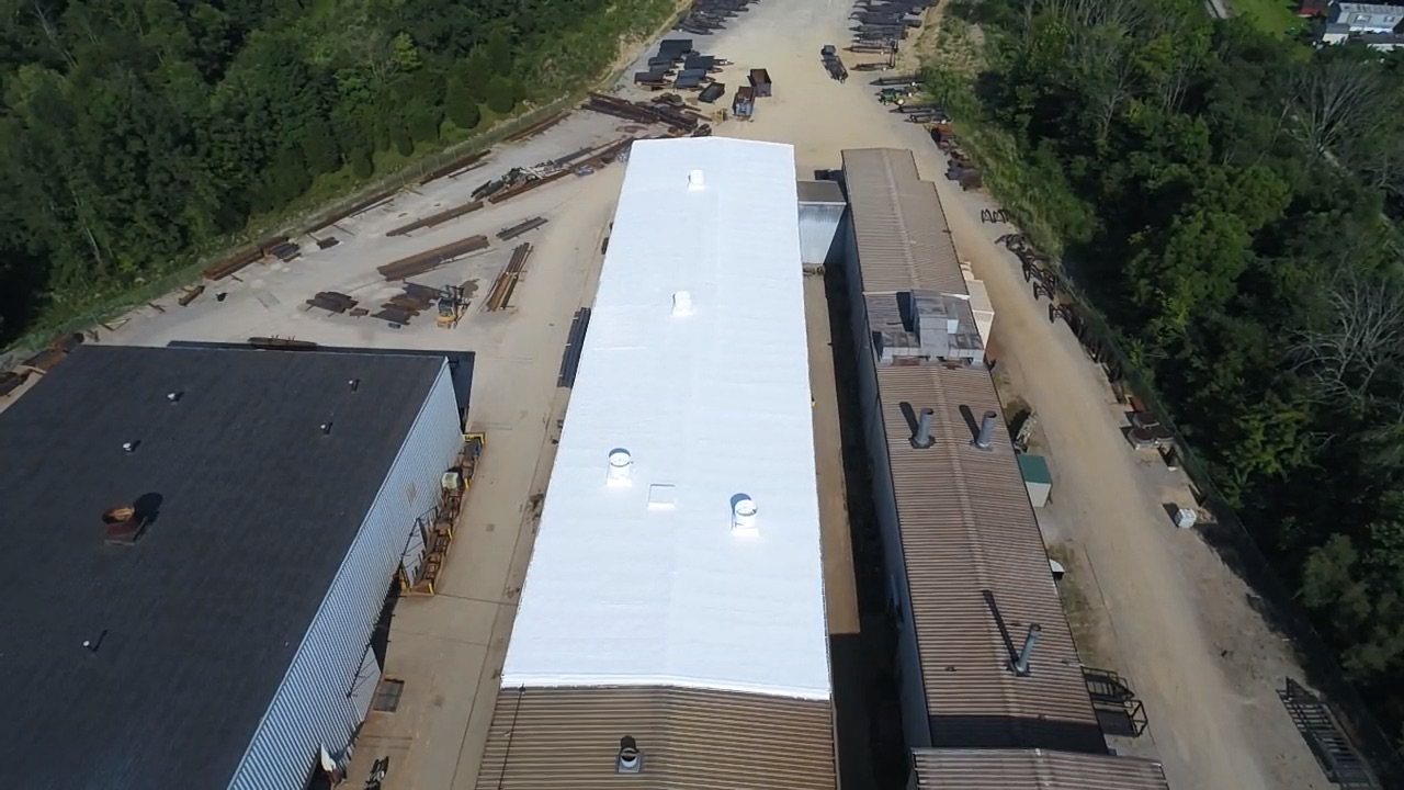 flat roof coating